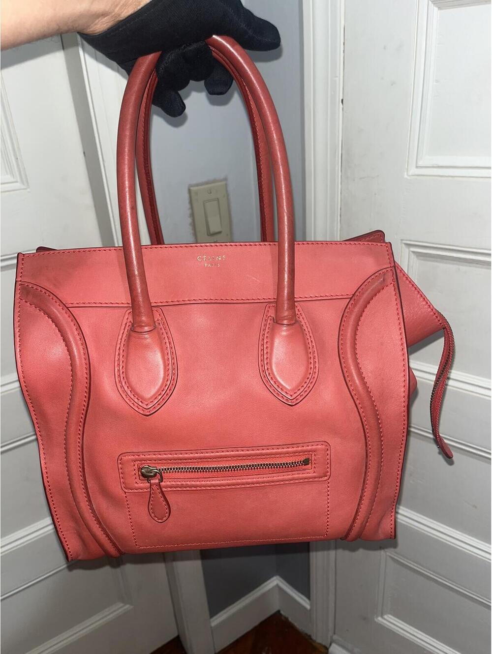 Authentic Celine luggage tote bag